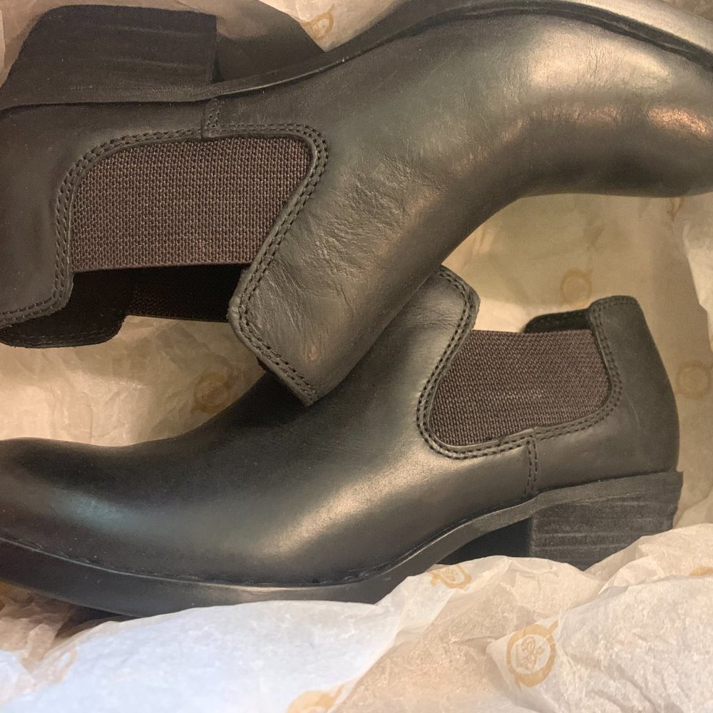 Born Ankle Boots - Black, Size 7.5